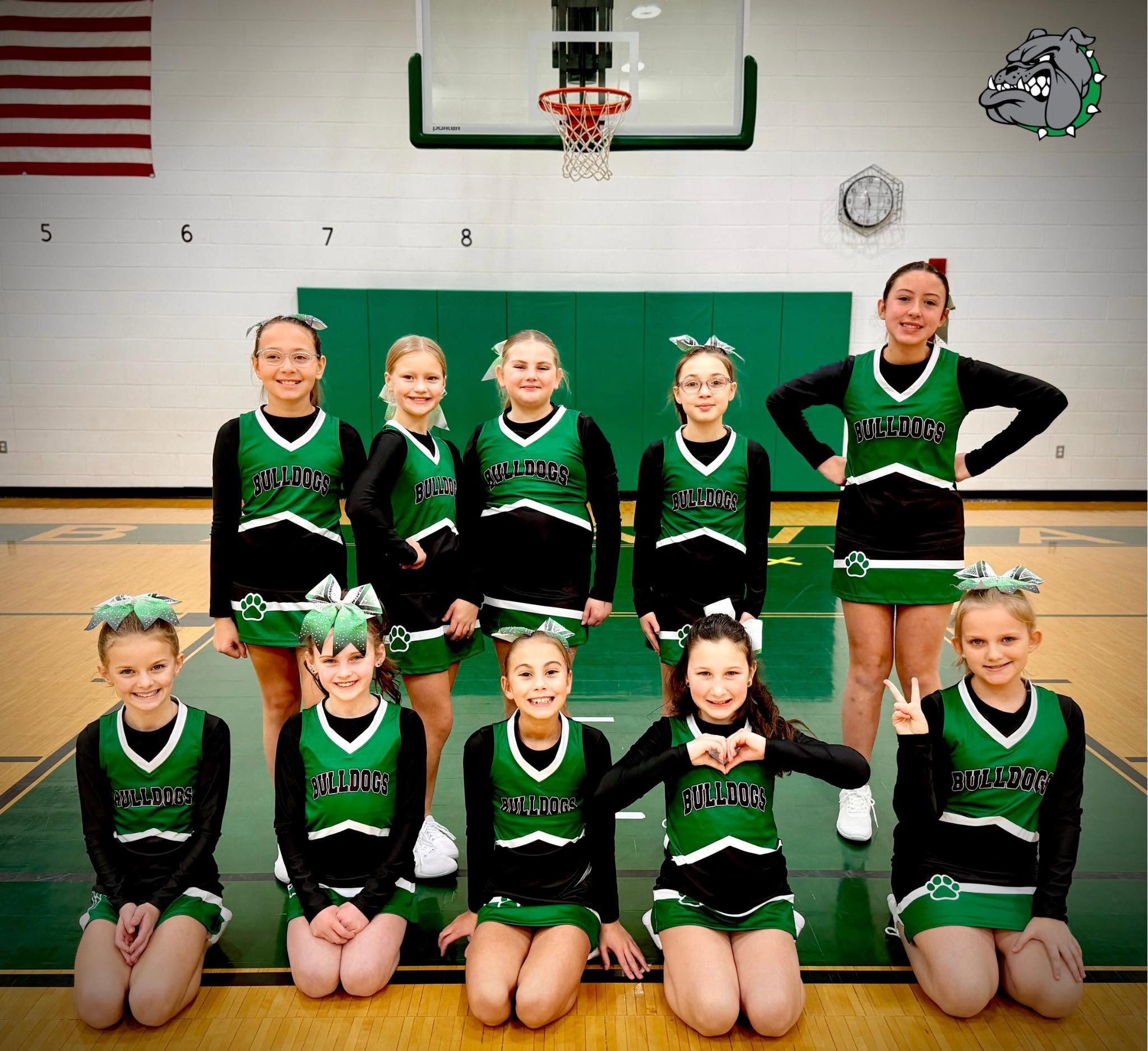 BCRL cheerleaders